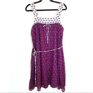 NWT Anthropologie hei hei elephant dress, medium
